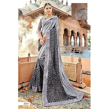 Bleu Bollwyood Designer Soie Mariage Sari Sari Blouse Indien Zari Femme Robe Festive Personnalises Pour Mesurer Indien 755 Amazon Fr Bricolage
