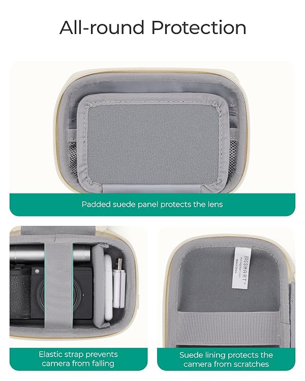 BAGSMART Digital Camera Case, Puffy Camera Bag with 2 Carrying Ways by bagsmart - Used condition - Image 7
