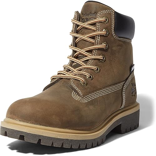 Timberland PRO Women's Direct Attach 6 Inch Waterproof Insulated Soft Toe Boots