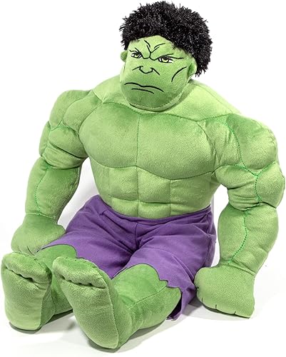 Miniatura 2 de Jay Franco - Almohada de peluche de Hulk de los Avengers de Marvel, supersuave, de microfibra de poliéster, 23 pulgadas (producto oficial)