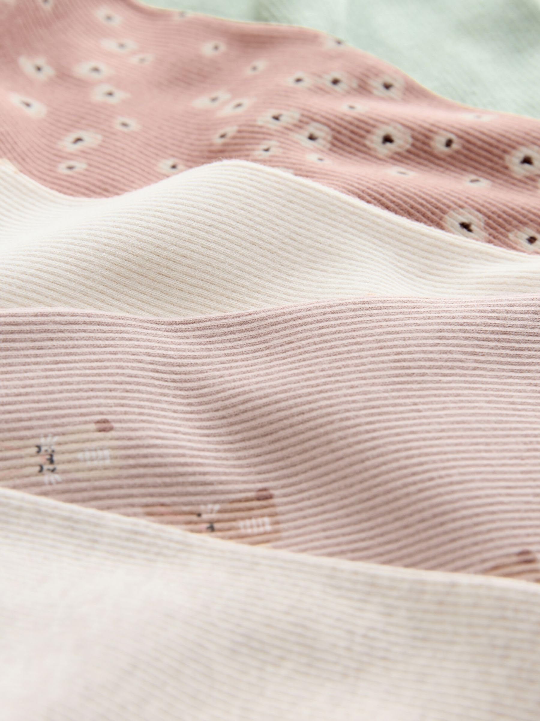 NEXT Mädchen Gerippte Leggings im 5er-Pack
