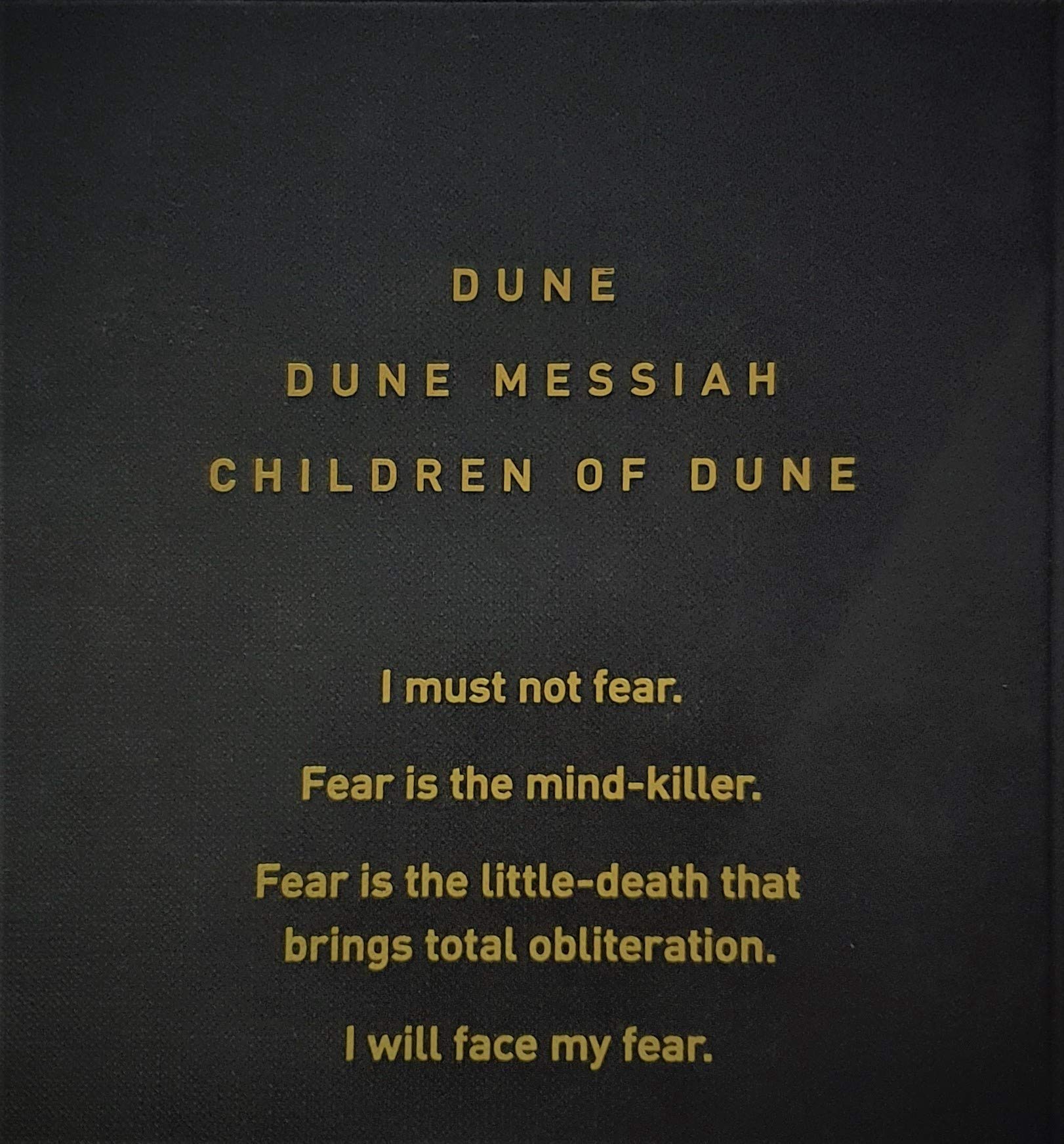 THE GREAT DUNE TRILOGY: DUNE, DUNE MESSIAH, CHILDREN OF DUNE (HARDBACK)