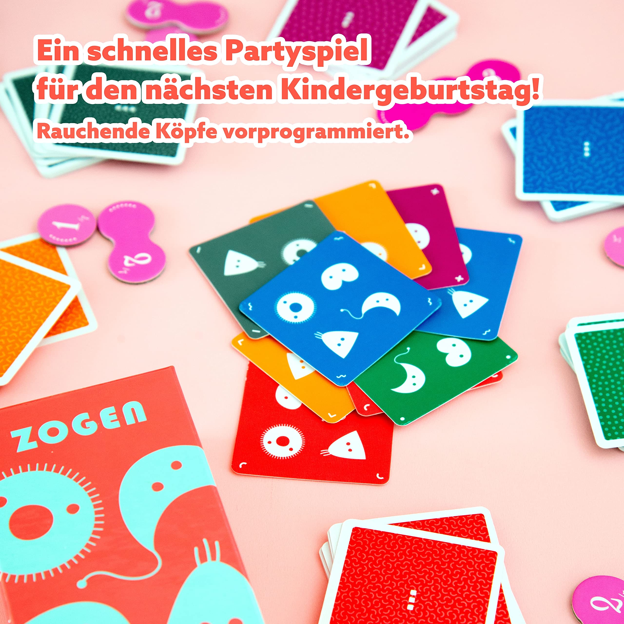 Zogen! Gioco Di Carte Di Velocità - Oink Games - Per Adulti E Bambini Da 6 Anni, Gioco Da Tavolo Per Feste - 2