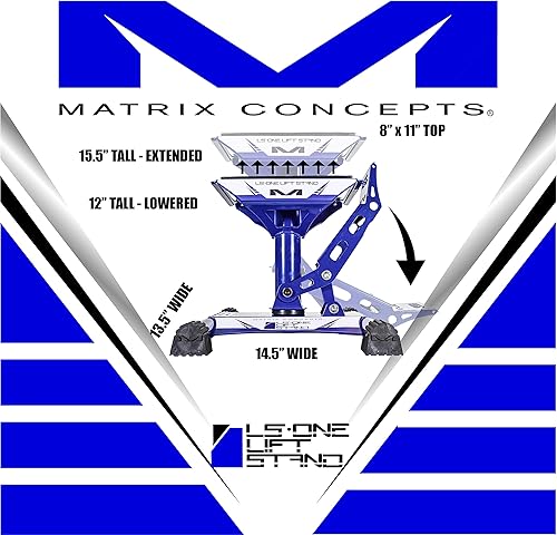 Miniatura 2 de Matrix LS-One Lift Blue Stand Dirt Bike Off Road