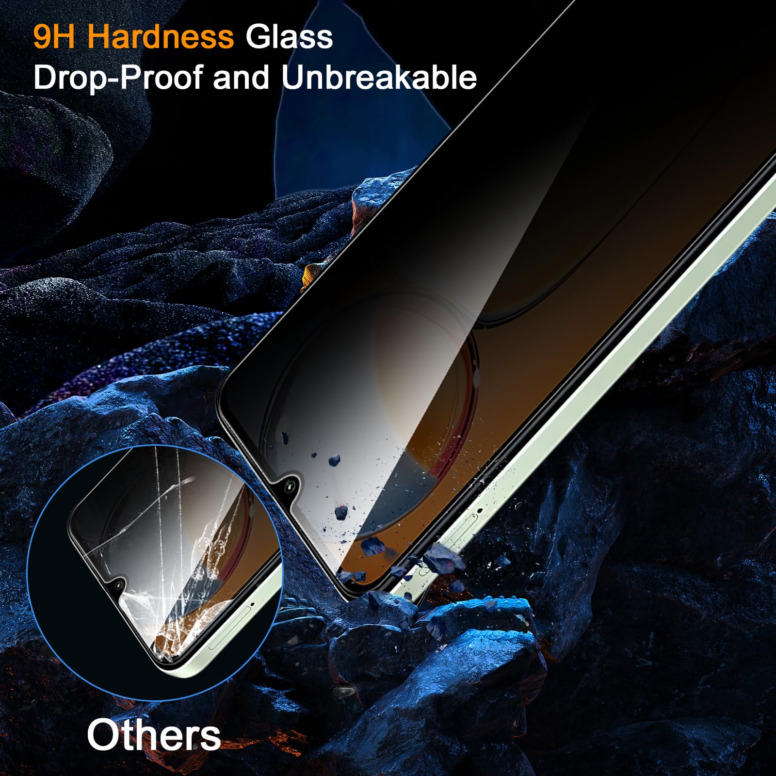 Pellicola Vetro Per Xiaomi Redmi 13C (Fronte+Fotocamera - Foto 12