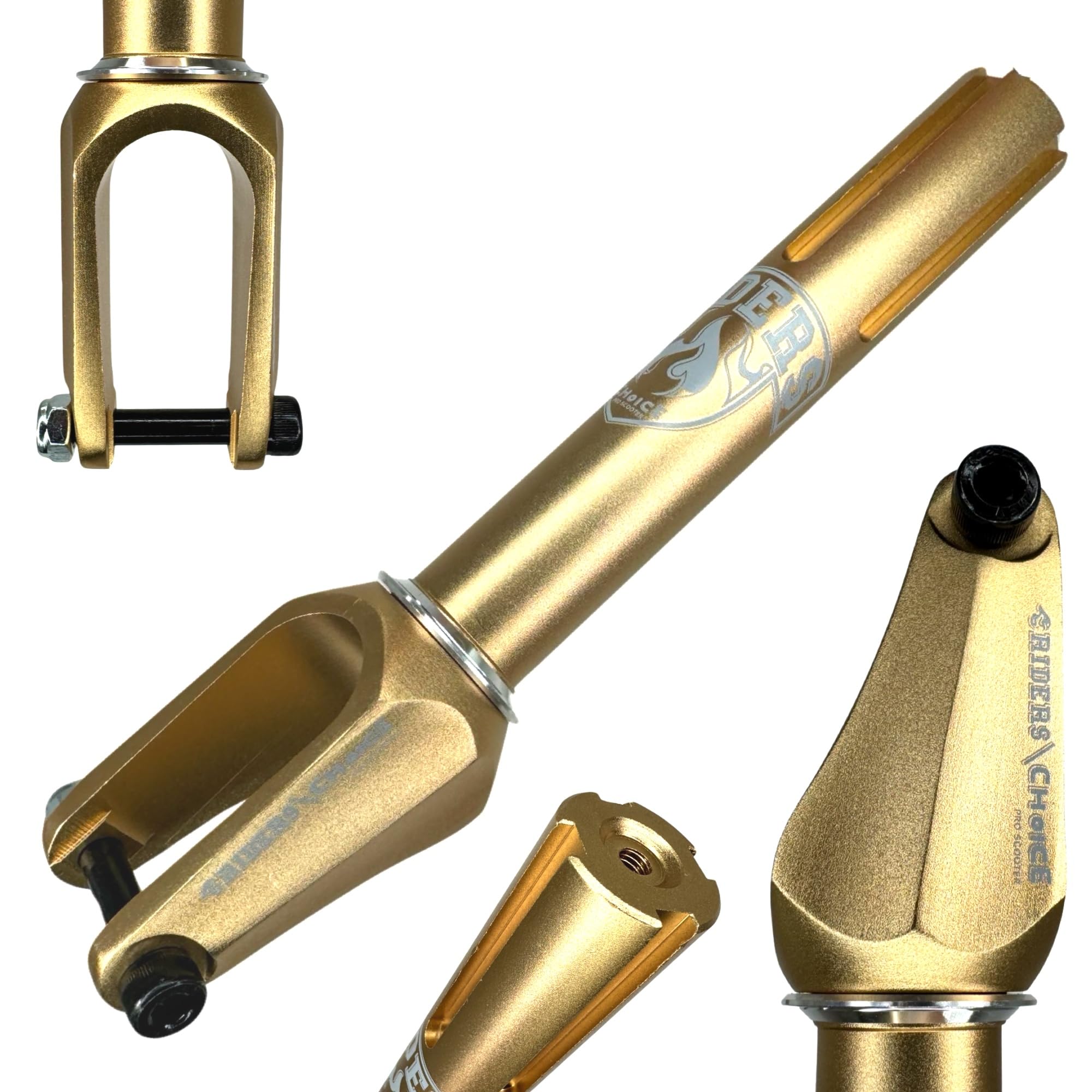 Chilli Pro Scooters Stunt-Scooter Fork Trick Roller Horquilla de repuesto IHC SCS HIC 100 110 120 mm