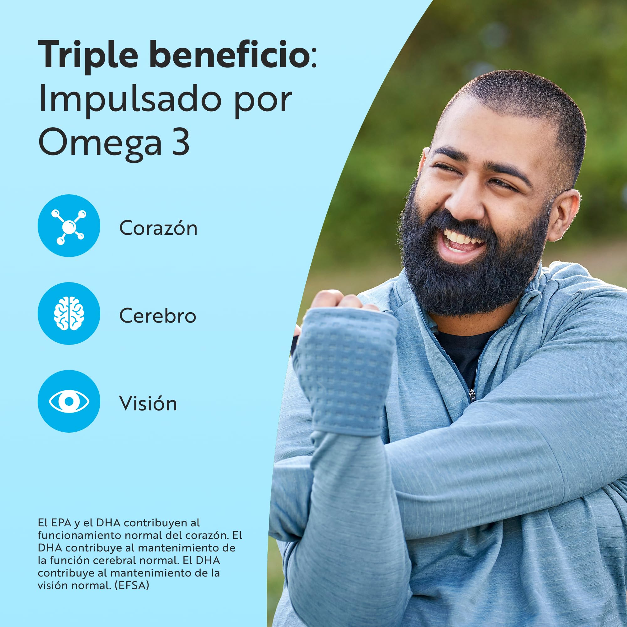 Nutravita Omega 3 2000mg - con 660mg EPA y 440mg DHA - 240 Cápsulas Blandas (8 Meses) - para Corazòn, Función Cerebral & Visiòn (EFSA) Omega 3 Capsulas - Omega3 Suplementos para Hombres & Mujeres