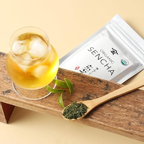 Miniatura 4 de TOMOSAN Sencha orgánico - Té verde japonés de hoja suelta, certificado USDA, Uji-Kyoto, 3.5 onzas