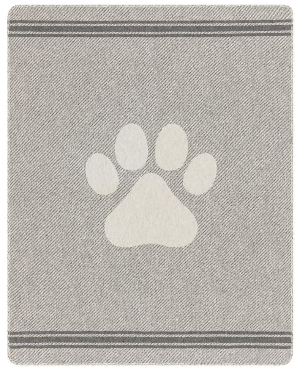David Fussenegger Hundedecke 'Paws' 100 x 140 cm Grau