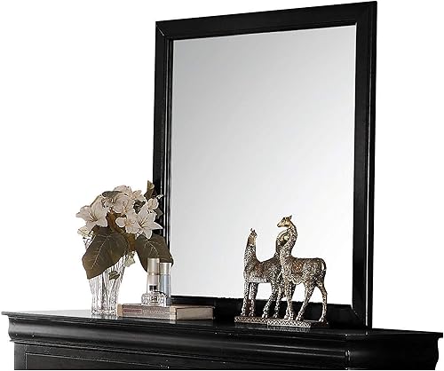 Miniatura 3 de ACME Muebles Louis Philippe Espejo, Gris Antiguo