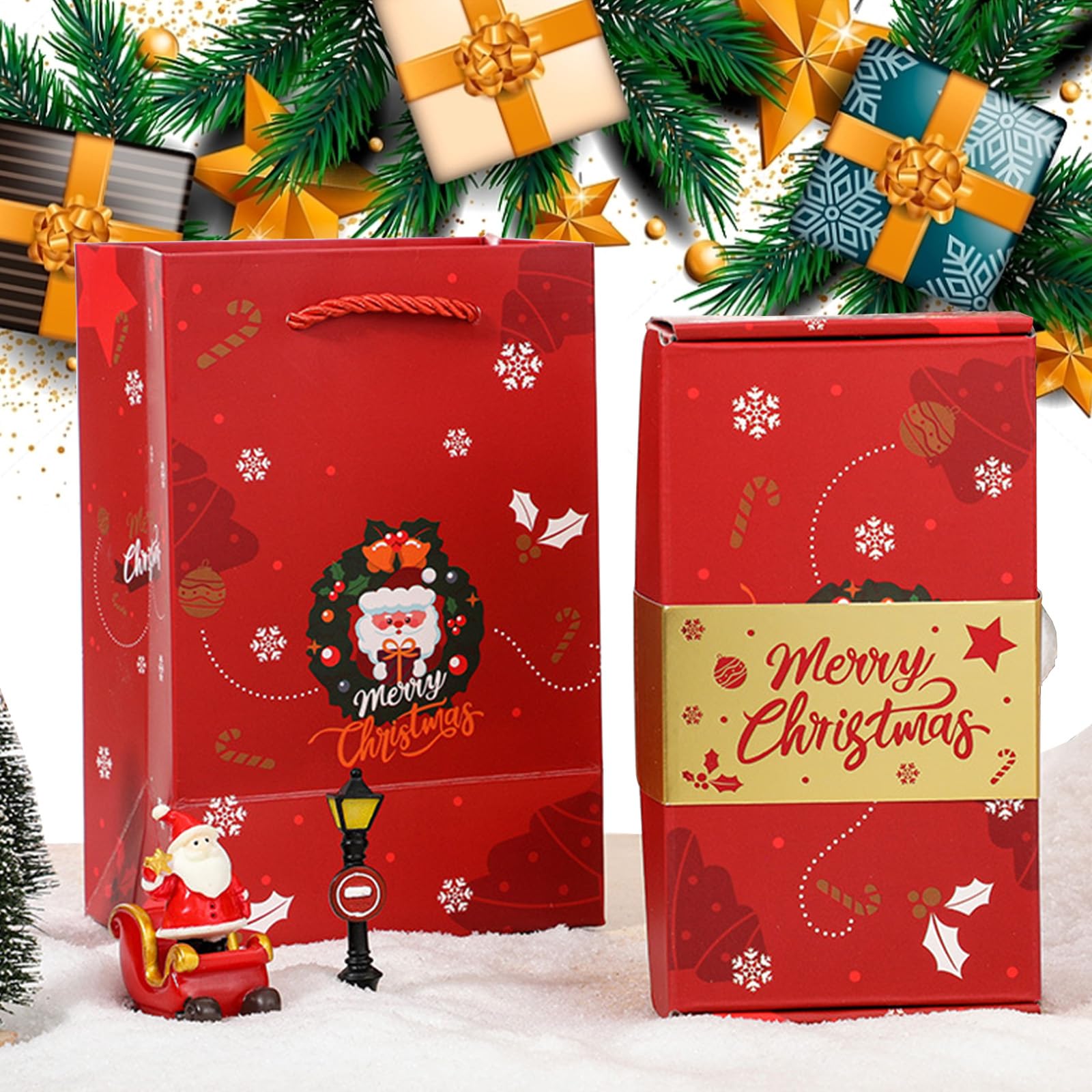 YHAXP Funoio Caja de regalo sorpresa, caja sorpresa de Navidad 2024, caja de regalo de explosión para dinero, caja de regalo de dinero desplegable para dinero en efectivo, juego de cajas de regalo