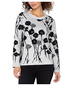 Liverpool Womens Long Sleeve Crew Neck Sweater