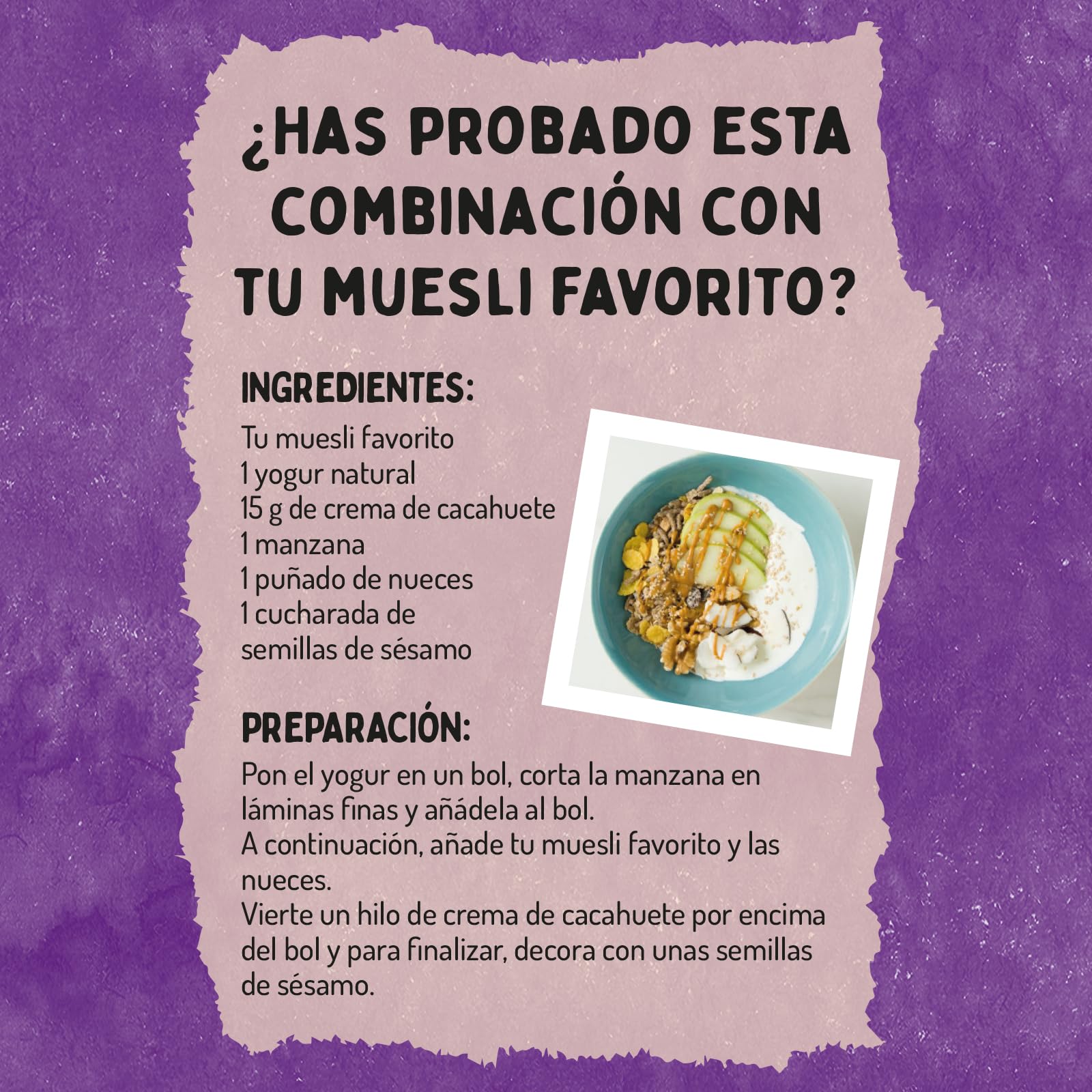 El Granero Integral - Muesli Malteado BIO -400 g - Fuente de Fibra y Nutrientes Esenciales - Bajo Índice Glucémico - Ideal para el Desayuno - Apto para Veganos