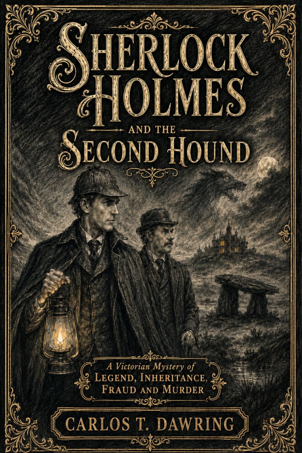 Sherlock Holmes and the Second Hound: A Victorian Mystery of Legend, Inheritance, Fraud and Murder (The Carlos T Dawring Victorian Murder Mysteries)