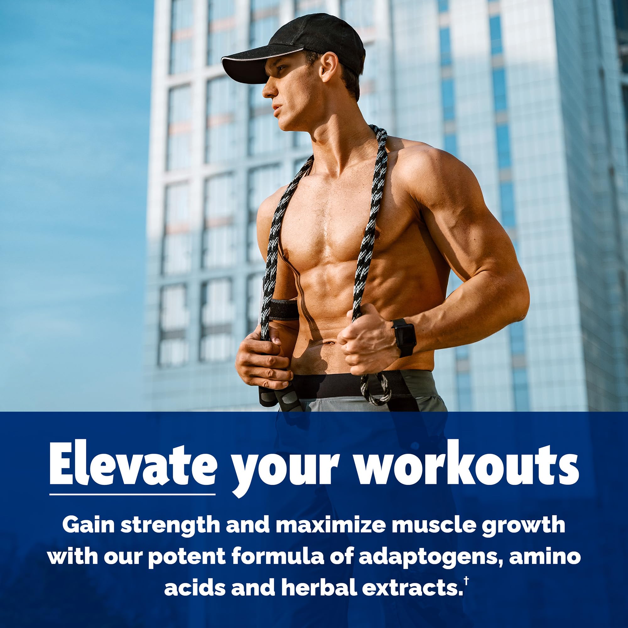 Testosterone Booster for Men - Male Enhancing, Strength Energy Performance — Amazon image 4