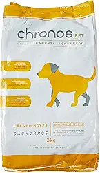 Ração Chronos Pet Super Premium para Cães Filhotes de Raças Pequenas Sabor Frango 3kg