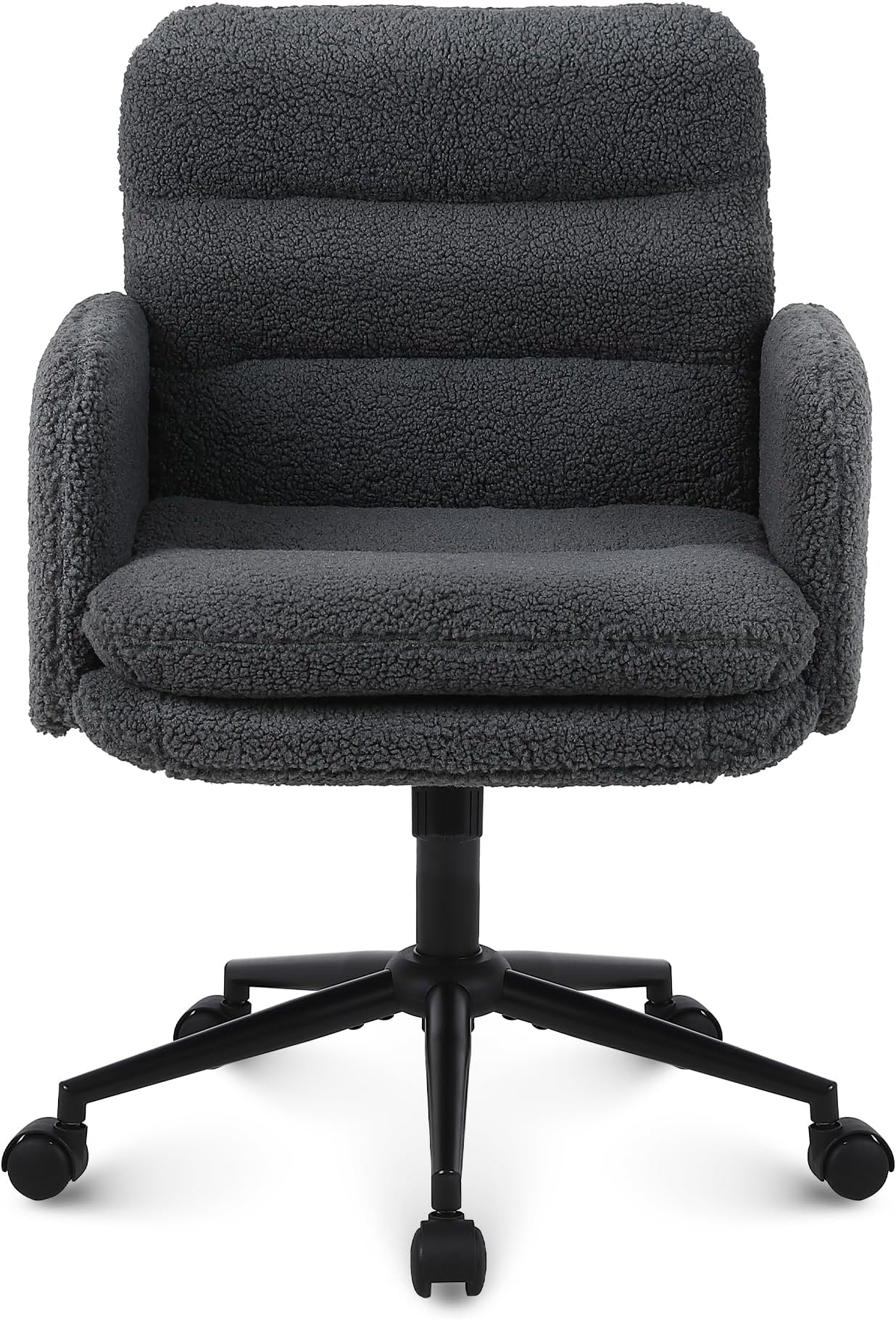 COSTWAY Executive Office Chair, Ergonomic High Back Swivel Computer ...