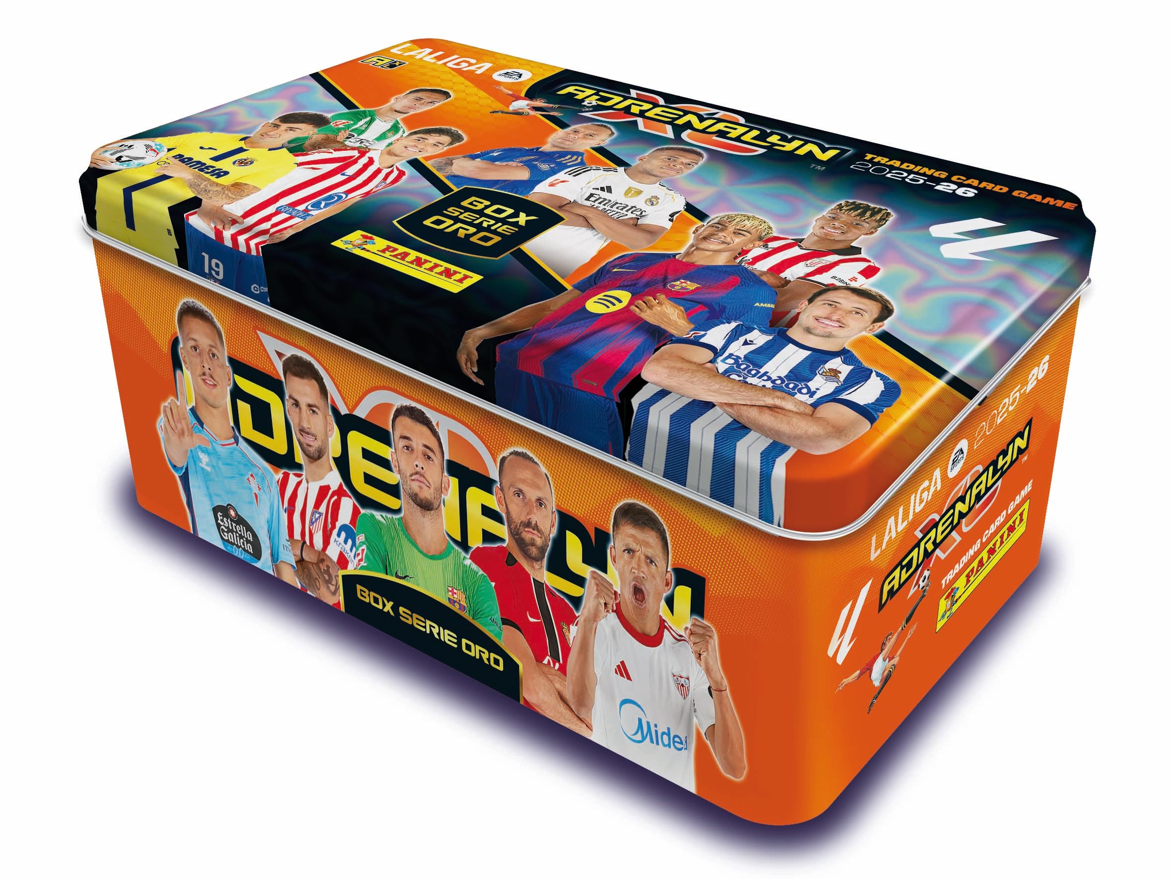 Tin Box Serie Oro Adrenalyn 2025/2026