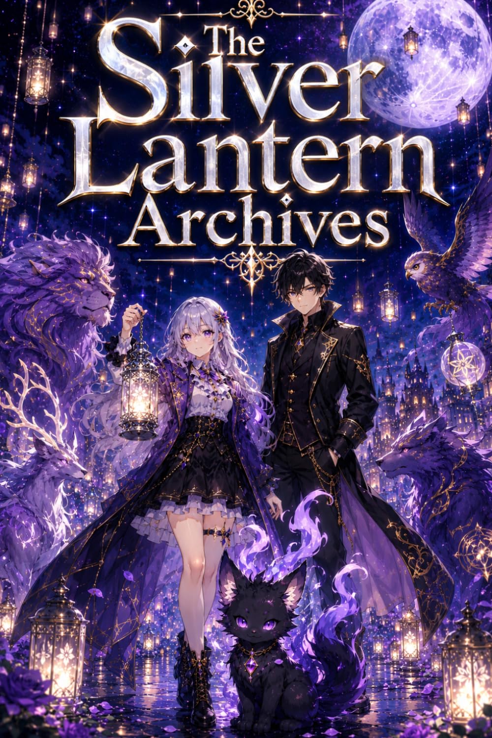 The Silver Lantern Archives: An Anime Fantasy Mystery with Ancient Archives, Celestial Secrets, Shadow Powers, Underground Adventure, and Magical Guardian Action