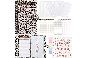 SOOEZ Budget Binder with Zipper Envelopes: Practical Financial Organizer