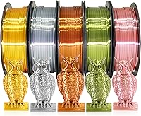 Vista 15 de Filamento de impresora PLA 3D de 0.069 in (1.75 mm), carrete de 2.2 lbs (1 kg) de material de impresión 3D, apto para la mayoría de impresoras FDM