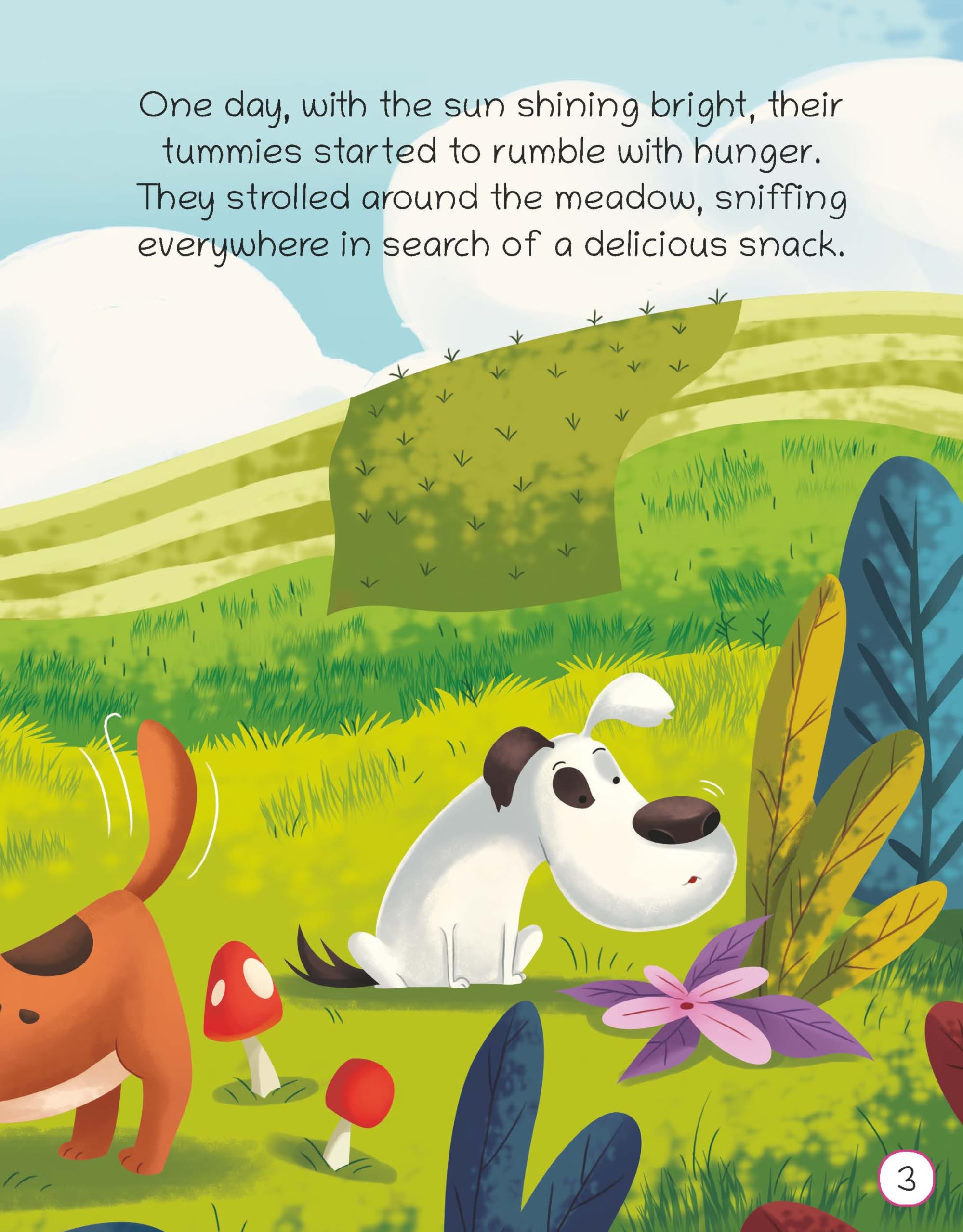 Oswaal Lil Legends Moral Story Book, The Hungry Dogs for Kids Age 2+ | 16-Page Bedtime Story About Greed and Patience | Illustrated Picture Book for Early Readers, Nursery to LKG 2