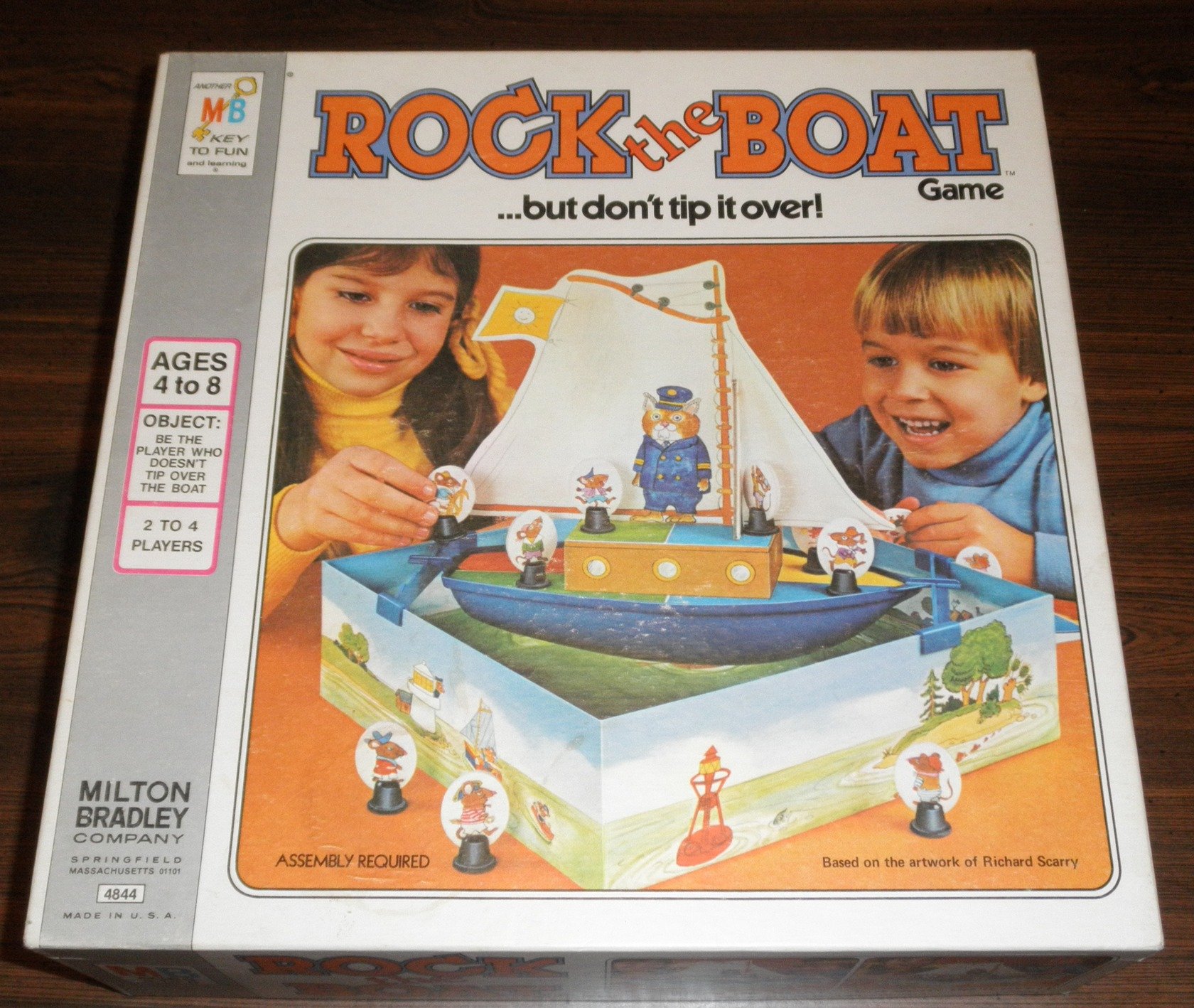 Amazon.com: Rock the Boat But Don't Tip It Over! Game : Toys & Games