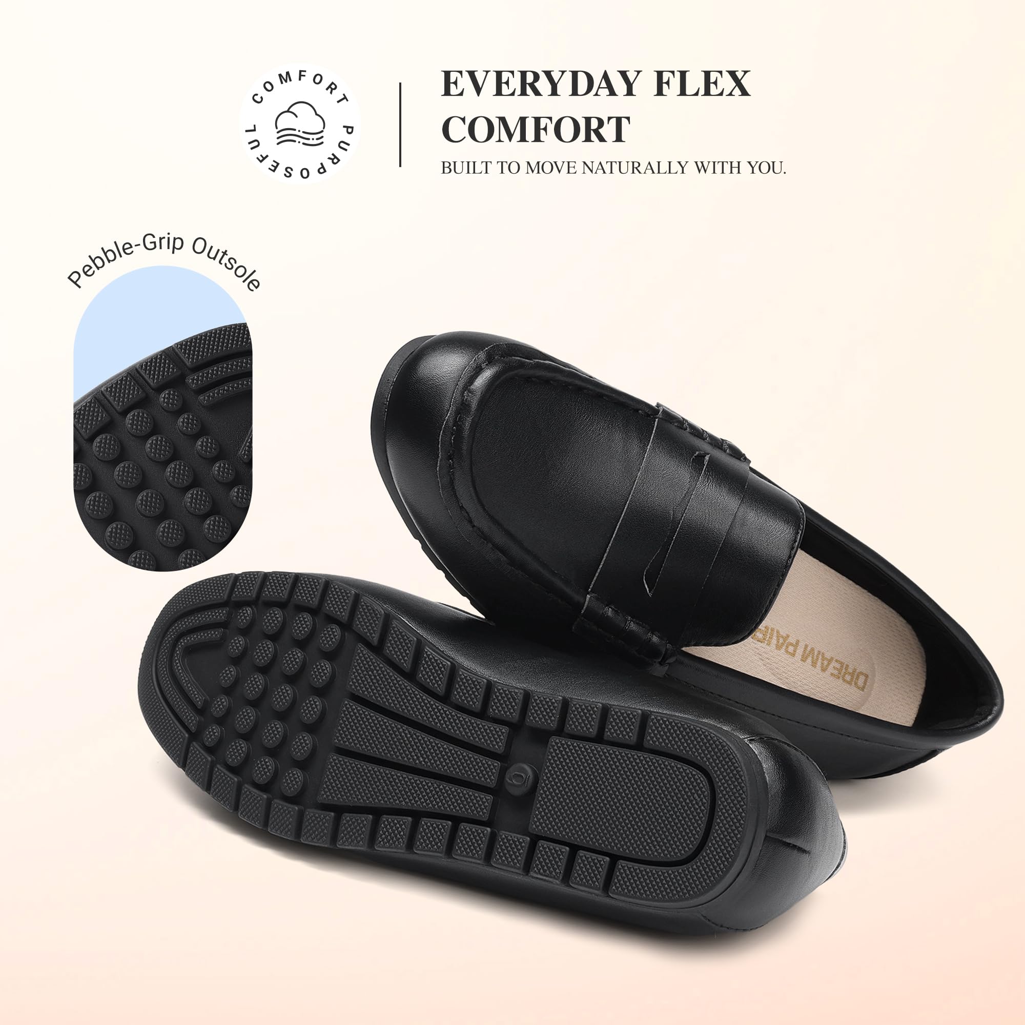DREAM PAIRS Mocassini Donna Slip On