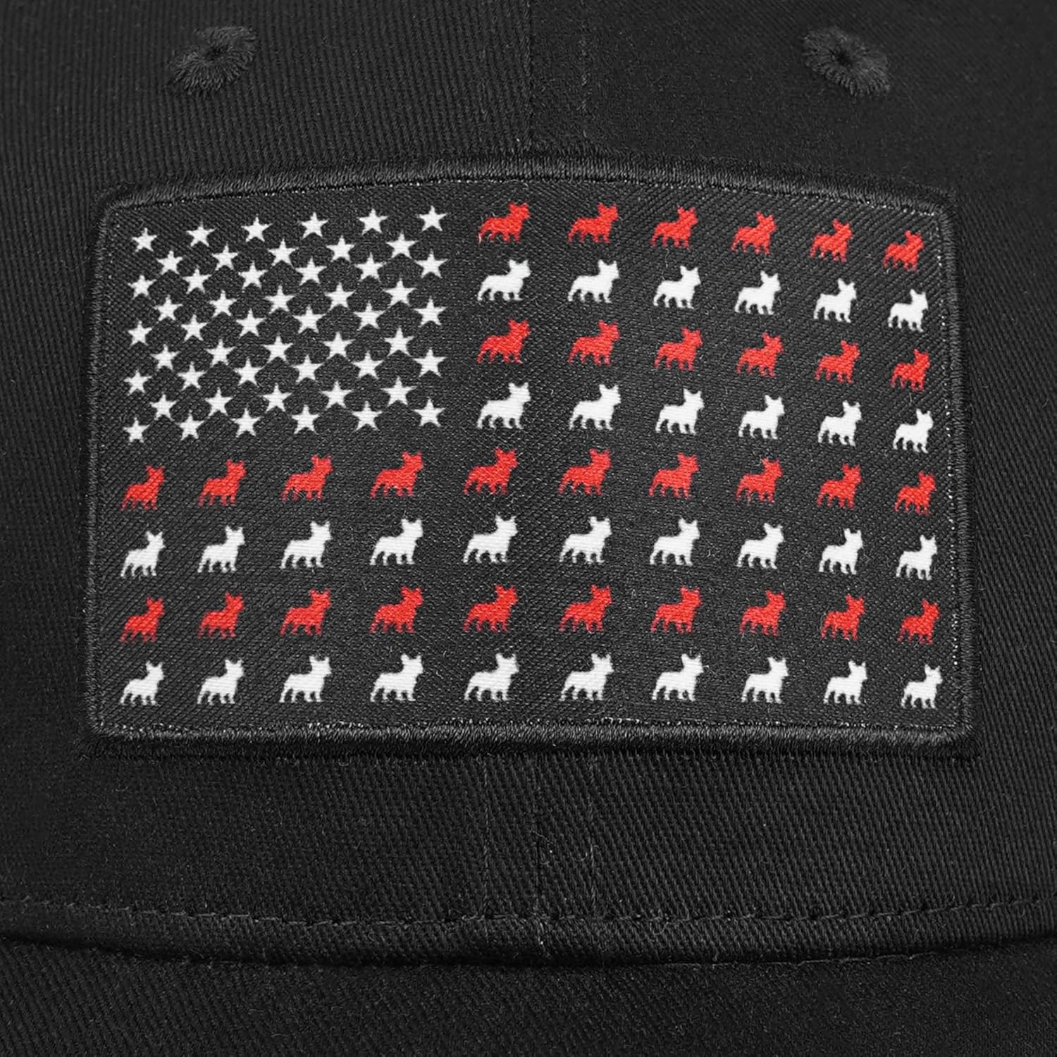 French Bulldog Baseball Cap for French Bulldog Lovers,Adjustable Baseball Hats for Men Women Black - Image 5