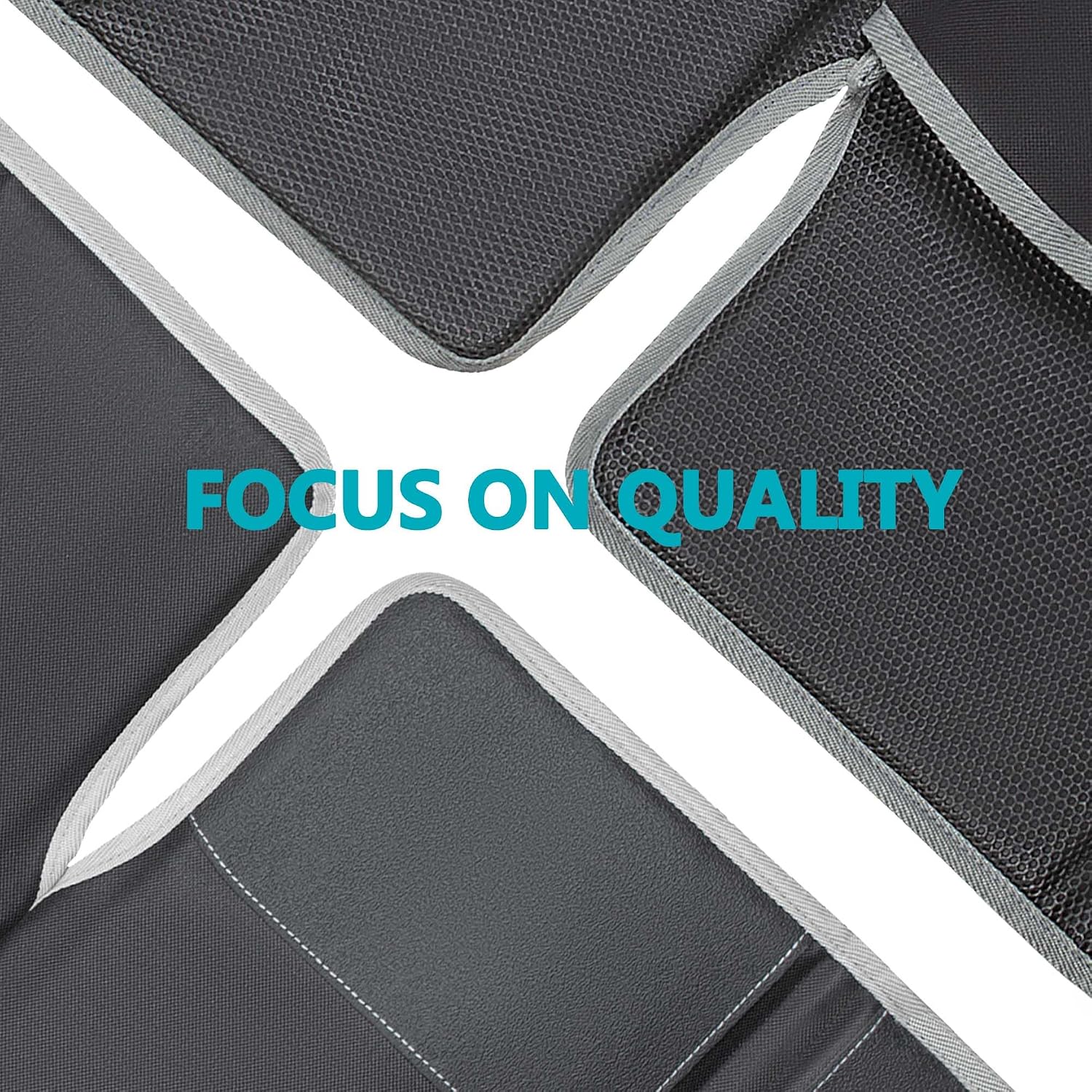 PIDO Car Seat Protector, 2 Pack Seat Cover Mat with Thick Padding image 5