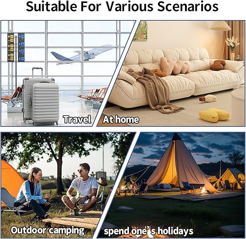 Miniatura 6 de Bolsa de viaje para suministros de ostomía y colostomía, perfecta para usuarios postoperatorios, con diseño colgante y fundas elegantes para