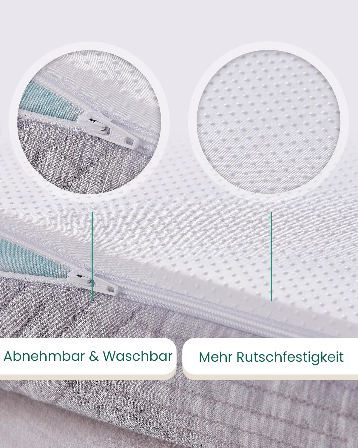 Topper 180x200cm H3/H4 Gel, Matratzen Topper 180x200 Schlafsofa Bett Gelschaum, Matratzentopper 180x200 Boxspringbett Gel Bezug Kaltschaum 7CM Höhe