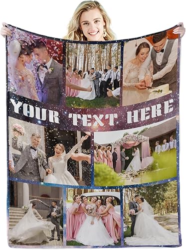 SHEST Mantas personalizadas con fotos, mantas personalizadas para adultos, con mis propias fotos, manta personalizada, regalos para bodas, disponible en Yaxa Costa Rica