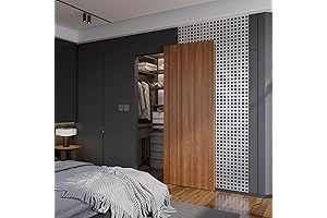 32in Hidden Pocket Door Mechanism for Privacy and Space Optimization