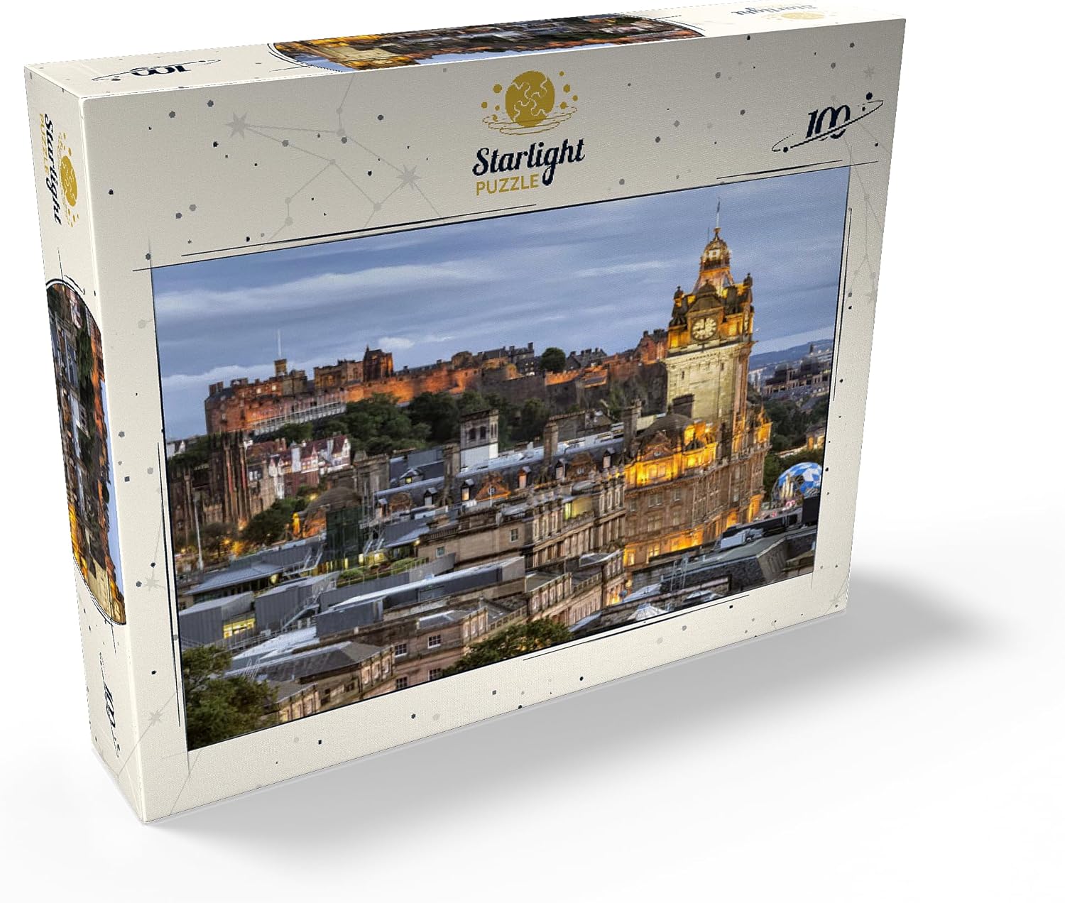 MyPuzzle Edinburgh Scotland - Premium 100 Piece Jigsaw Puzzle - Made in USA