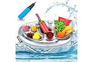 Float to Your Leisure: Unforgettable Pool Side Beverage and Snack Holder