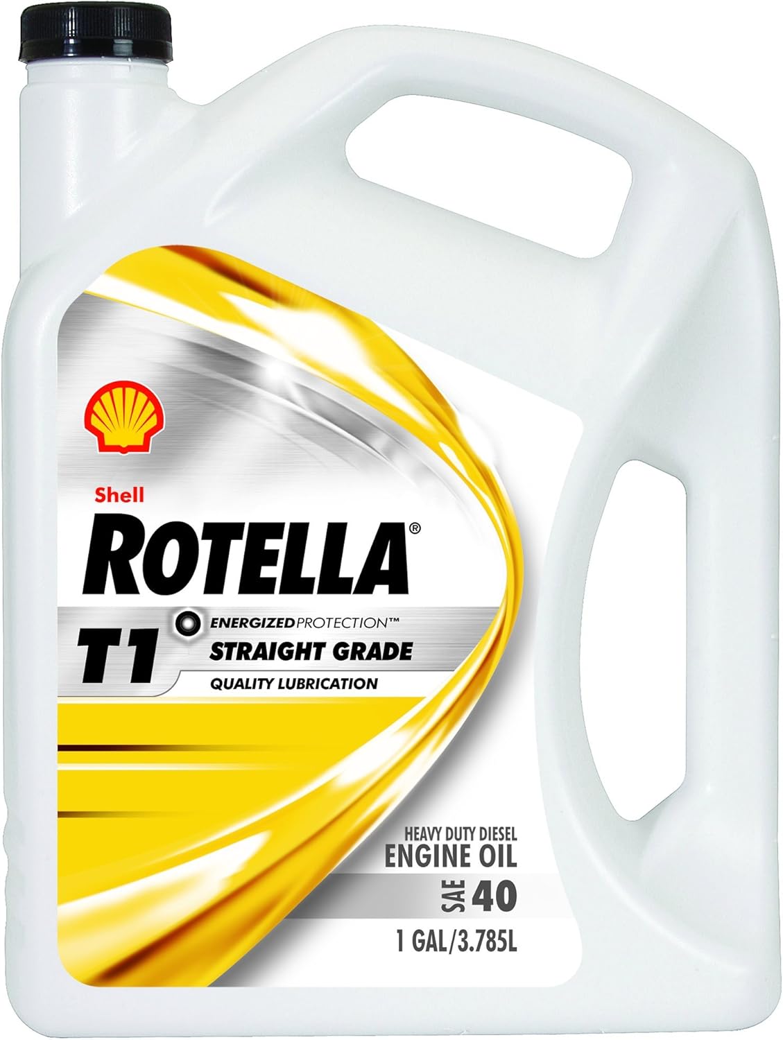 Rotella T1 40 CF/CF-2 Motor Diesel Oil, 5 Gallon - Pack of 1