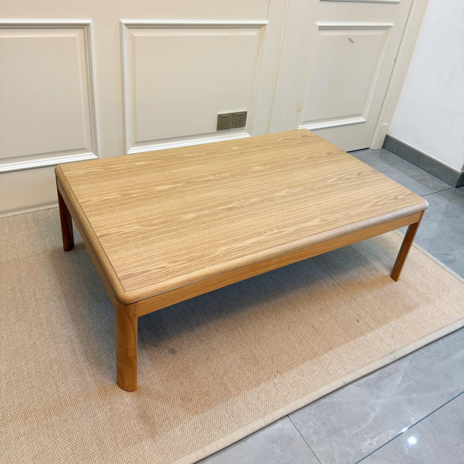 こたつ I.WOOD FACUTORY Amazon.com: Japanese Kotatsu Foot Warmer Heated Table, 120cm/47