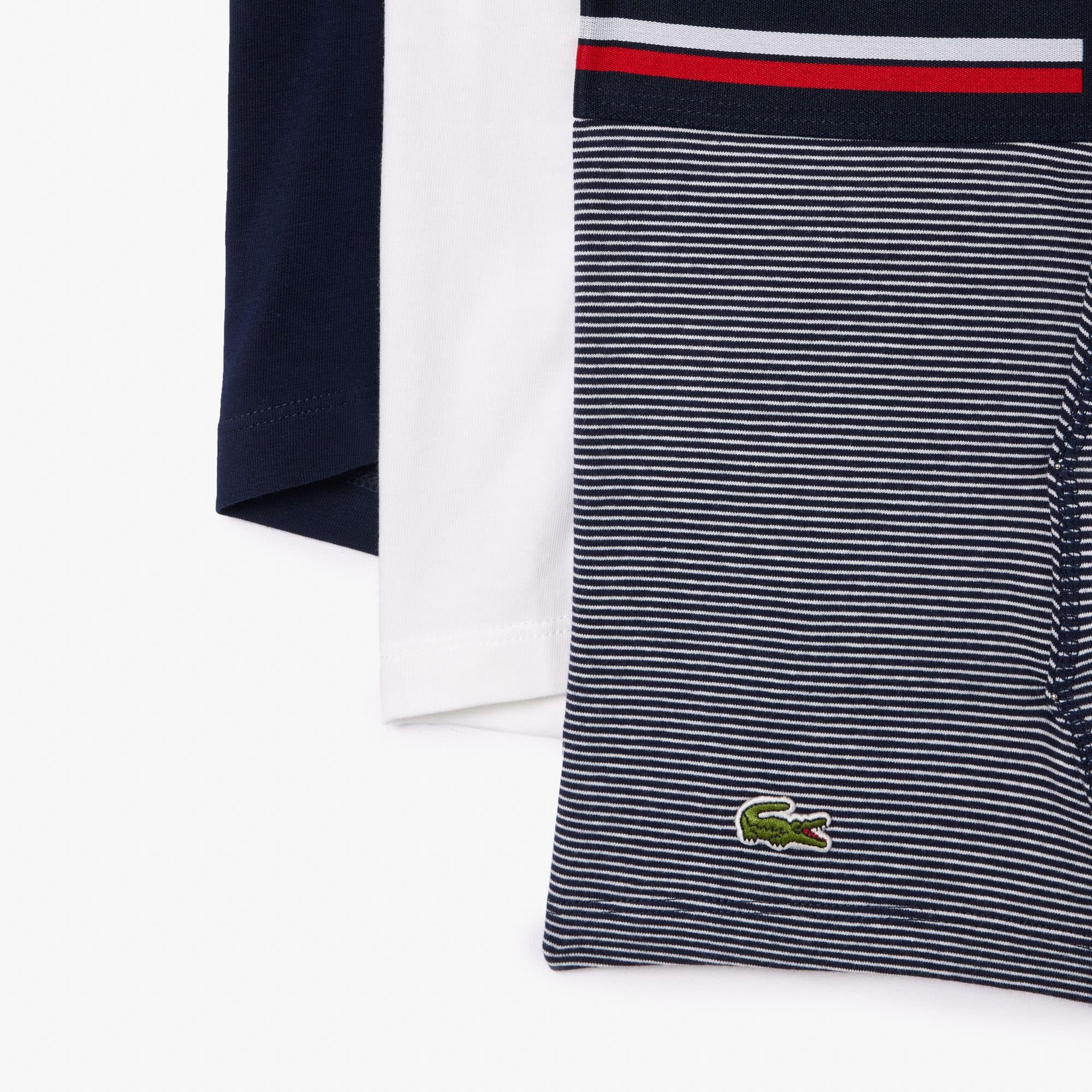 Lacoste 5h3413 Boxer Corto para Hombre Hombre (Pack de 3)