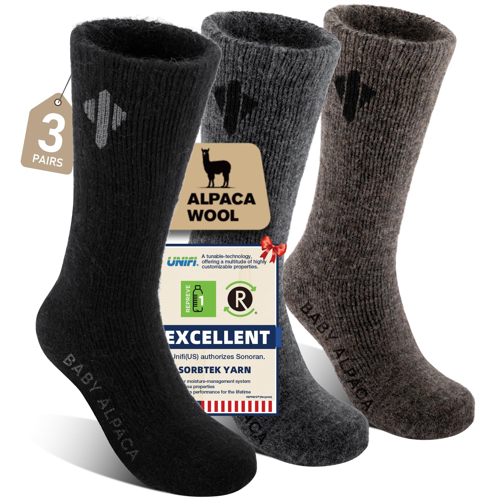 Heat Equation Alpaca Socks