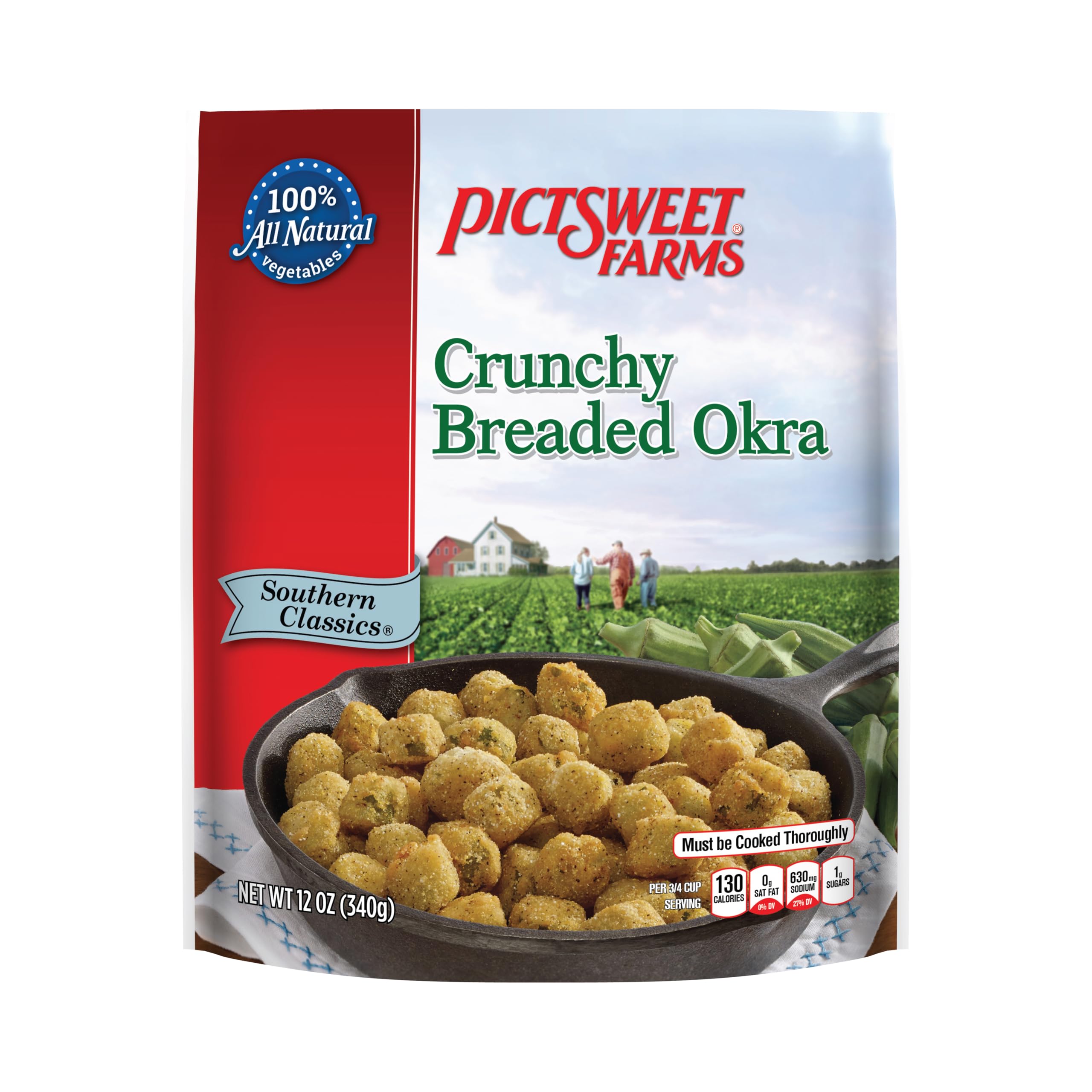 Pictsweet Farms® Crunchy Breaded Okra, Southern Classics® -12 oz