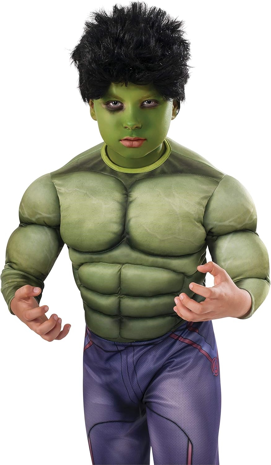 Rubies Costume 36243_NS Avengers 2 Age of Ultron Child's Hulk Wig