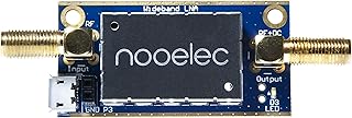 Nooelec Lana Barebones - Ultra Low-Noise Amplifier (LNA) Module for RF & Software Defined Radio (SDR). Wideband and Linear 20MHz-4000MHz Frequency Capability with Bias Tee & USB Power Options