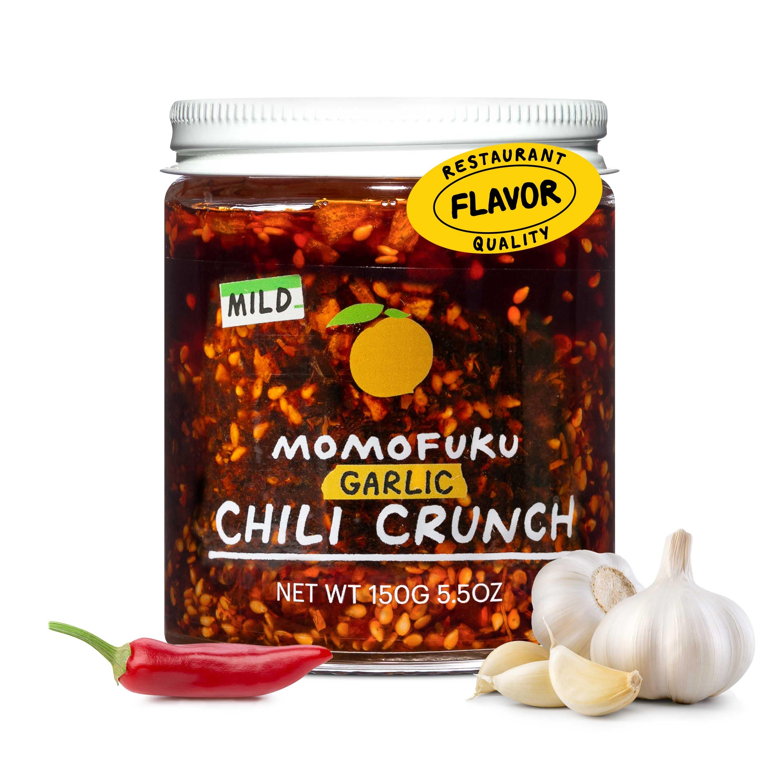 Amazon.com : Momofuku Mild Garlic Chili Crunch by David Chang