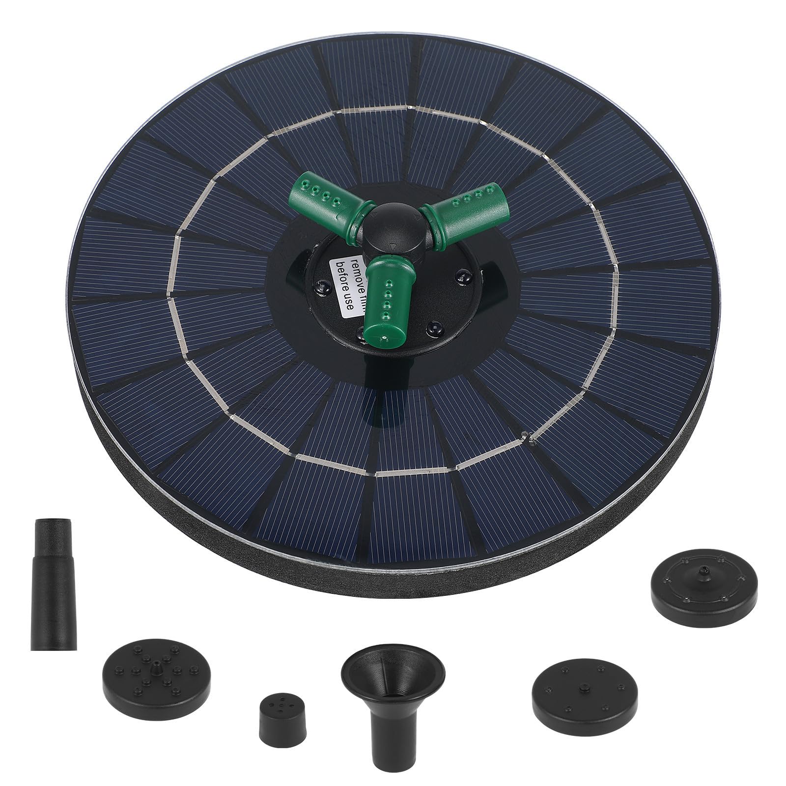 Pompa per Fontana Solare Galleggiante Luci, 150l/h