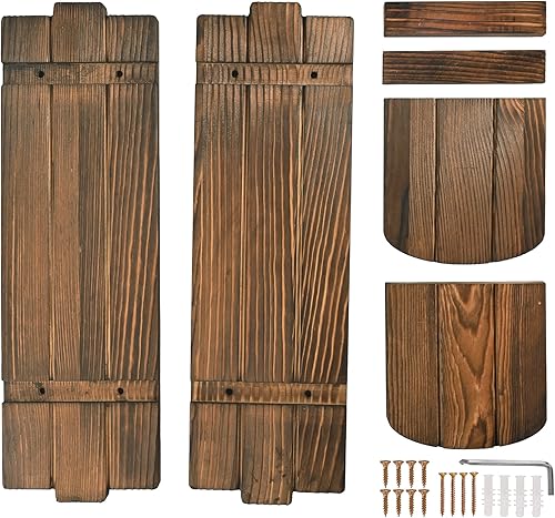 Miniatura 7 de Yorkmills Juego de 2 apliques de decoración de pared, portavelas de pared, decoración rústica de granja, arte de pared para el hogar, candelabros