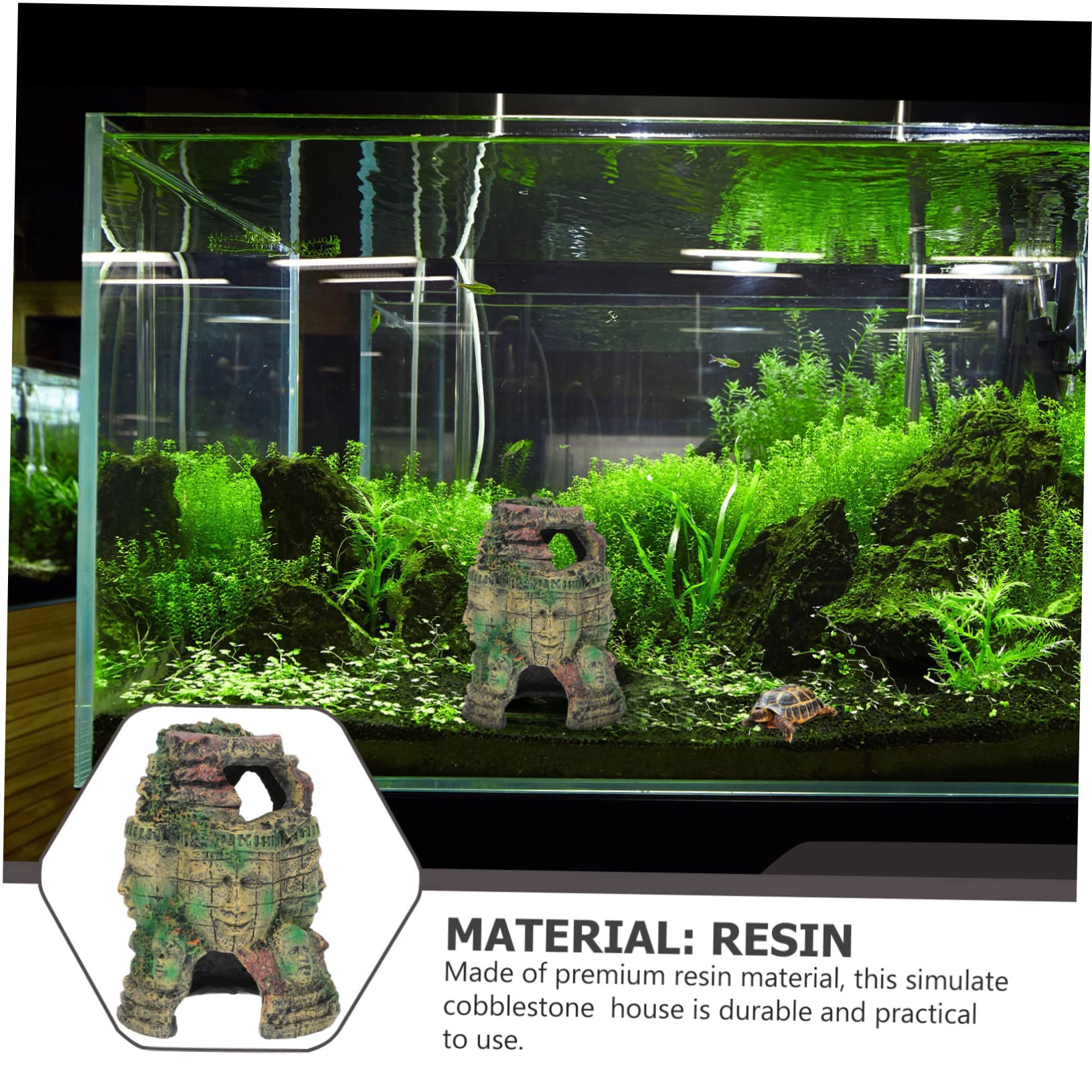 Decoración Natural para Terrarios De Reptiles De Premium para Serpientes y Arañas Accesorio para Acogedores Hábitats Terrestres