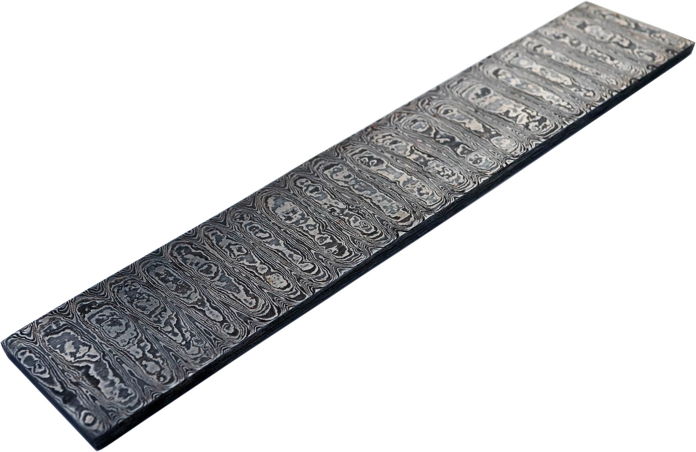 Billet for Making Knife Blades (Ladder Damascus)