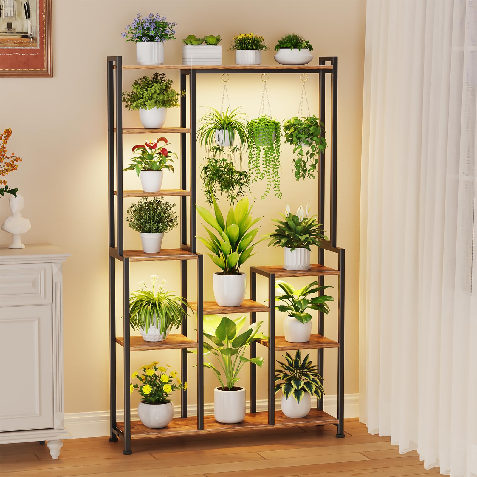Amazon.com : CYXPHION C2 Plant Stand Indoor with Grow Lights