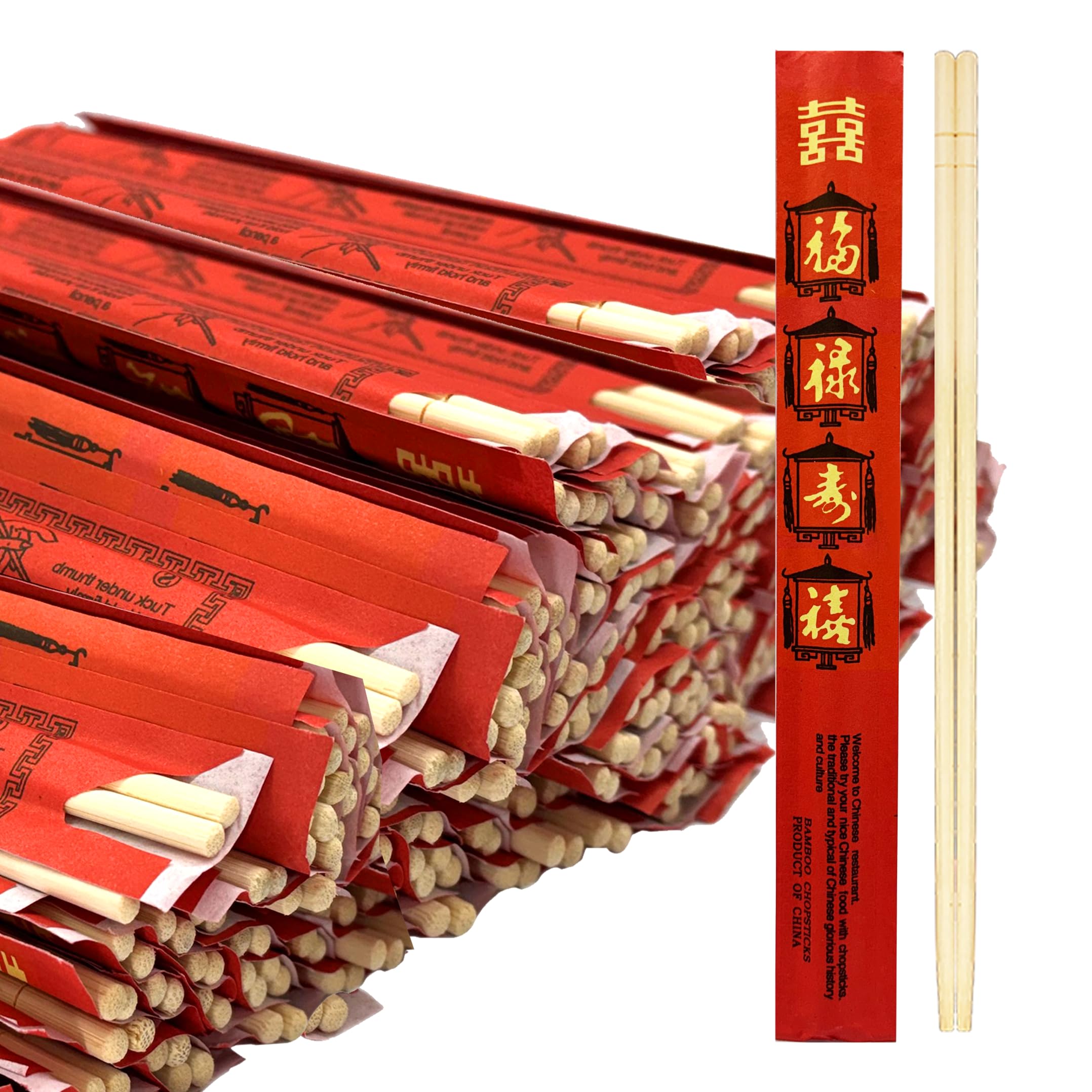 52USA Bamboo Chopsticks - 100 Sets -1